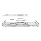Spigen Ultra Hybrid MagSafe dėklas iPhone 17 Pro Zero One – baltas