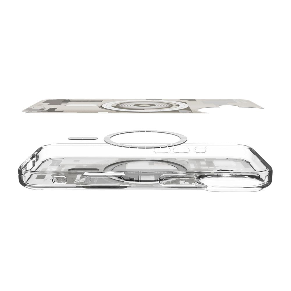 Spigen Ultra Hybrid MagSafe dėklas iPhone 17 – Zero One, titano