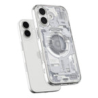 Spigen Ultra Hybrid MagSafe dėklas iPhone 17 Zero One – baltas