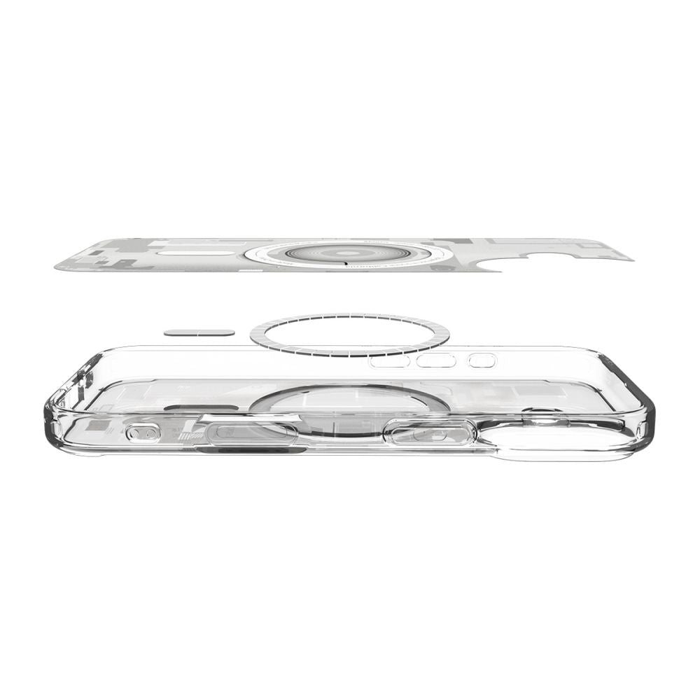 Spigen Ultra Hybrid MagSafe dėklas iPhone 17 Zero One – baltas
