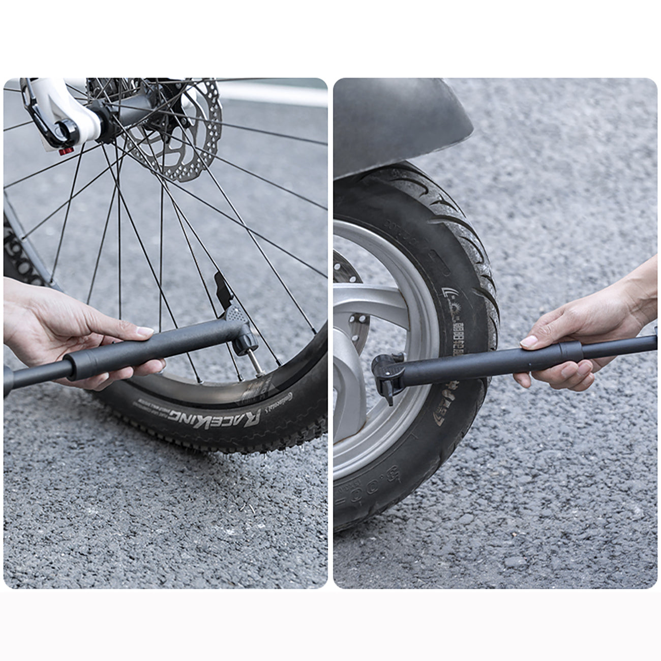 Wozinsky WPR-01 Dviračio pompa - Juoda -- Bicycle Pumps