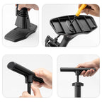 Wozinsky WPR-02 Grindinio dviračio pompa - Juoda -- Bicycle Pumps
