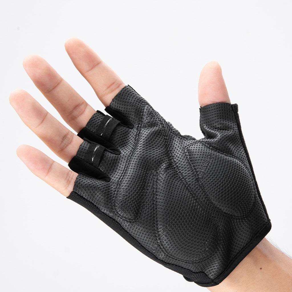 Wozinsky WRR-01L dviračio pirštinės dydis L - juodos -- Bicycle Gloves