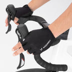 Wozinsky WRR-01L dviračio pirštinės dydis L - juodos -- Bicycle Gloves
