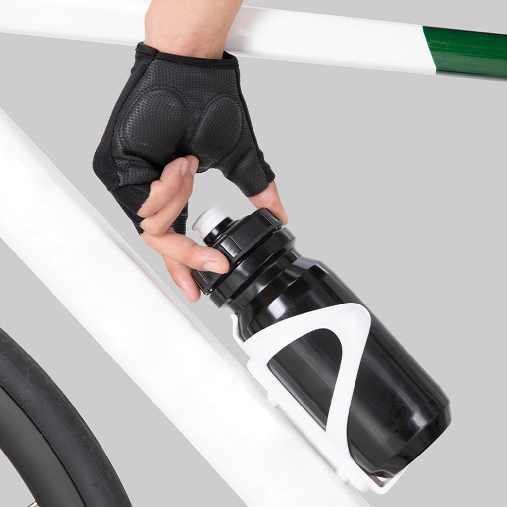 Wozinsky WRR-01M dviračio pirštinės dydis M - juodos -- Bicycle Gloves