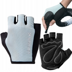 Wozinsky WRR-02XL dviračio pirštinės dydis XL - pilkos -- Bicycle Gloves