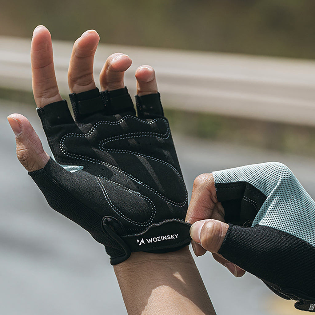 Wozinsky WRR-02XL dviračio pirštinės dydis XL - pilkos -- Bicycle Gloves