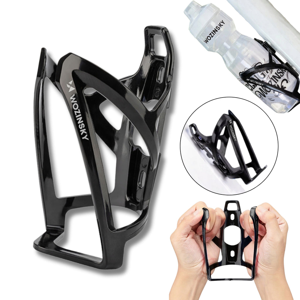 Wozinsky WUR-01B Dviračio butelio laikiklis krepšelis - juodas -- Bicycle Bottle Cages