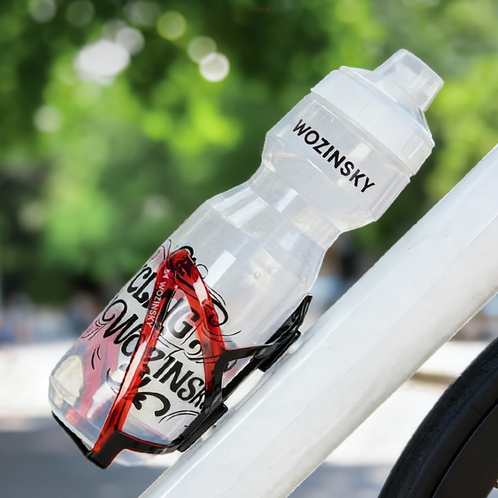 Wozinsky WUR-01BR Dviračio butelio laikiklis krepšelis - juodas ir raudonas -- Bicycle Bottle Cages