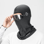 Wozinsky WKM-02B Balaclava veido kaukė motociklams ir dviračiams su akinių skylėmis - Juoda -- Cycling Eyewear