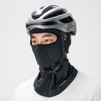 Wozinsky WKM-02B Balaclava veido kaukė motociklams ir dviračiams su akinių skylėmis - Juoda -- Cycling Eyewear