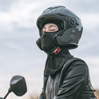 Wozinsky WKM-03B veido kaukė motociklams, dviračiams - žieminė balaclava - juoda -- Cycling Caps & Headwear