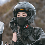 Wozinsky WKM-03B veido kaukė motociklams, dviračiams - žieminė balaclava - juoda -- Cycling Caps & Headwear