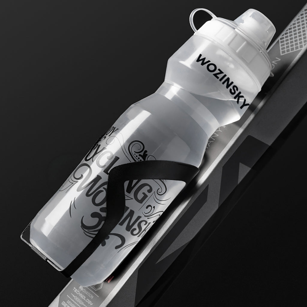 Wozinsky WBR-01T 750ml Dviračio Butelis - Skaidrus -- Cycling Accessories