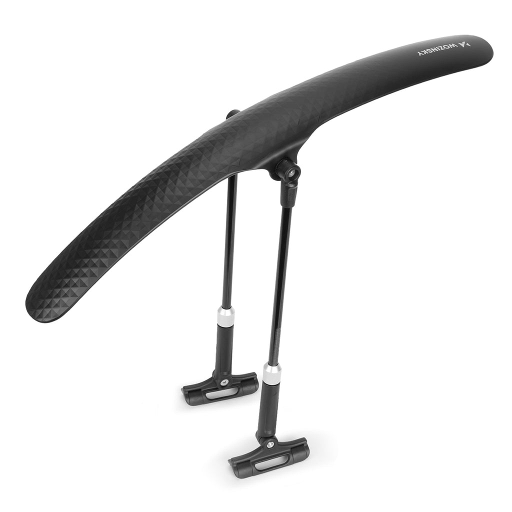 Wozinsky WBR-01 universali reguliuojama dviračio blatine - juoda -- Bicycle Fenders