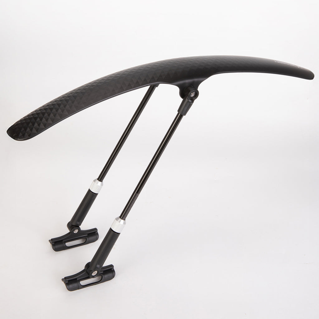 Wozinsky WBR-01 universali reguliuojama dviračio blatine - juoda -- Bicycle Fenders