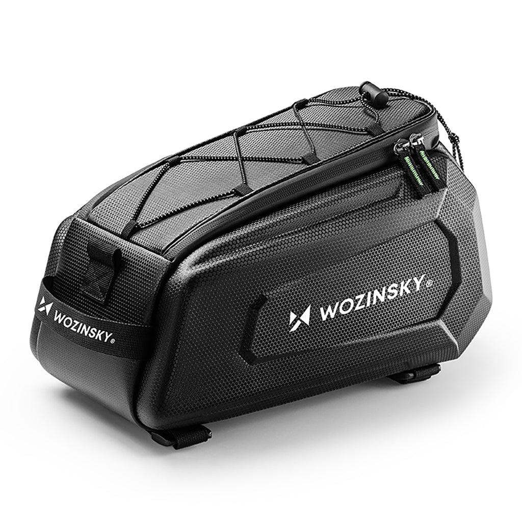 Wozinsky WSR-01B Dviračio krepšys bagazo nešiklui 9l - juodas -- Bicycle Bags