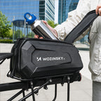 Wozinsky WSR-01B Dviračio krepšys bagazo nešiklui 9l - juodas -- Bicycle Bags
