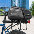 Wozinsky WSR-01B Dviračio krepšys bagazo nešiklui 9l - juodas -- Bicycle Bags