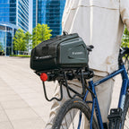 Wozinsky WSR-01B Dviračio krepšys bagazo nešiklui 9l - juodas -- Bicycle Bags