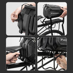Wozinsky WSR-01B Dviračio krepšys bagazo nešiklui 9l - juodas -- Bicycle Bags