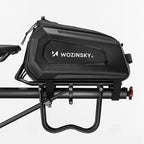 Wozinsky WSR-01B Dviračio krepšys bagazo nešiklui 9l - juodas -- Bicycle Bags