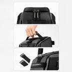 Wozinsky WSR-01B Dviračio krepšys bagazo nešiklui 9l - juodas -- Bicycle Bags