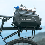 Wozinsky WSR-01B Dviračio krepšys bagazo nešiklui 9l - juodas -- Bicycle Bags