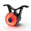 Wozinsky WIS-02 Nepralaidus vandens išmanusis galinė lempa 1vnt - Juoda -- Bicycle Lights