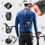 Wozinsky WIS-02 Nepralaidus vandens išmanusis galinė lempa 1vnt - Juoda -- Bicycle Lights