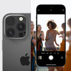 Tech-Protect Camalloy Fit+ kameros apsauga iPhone 17 Pro – juoda -- iPhone 17 Pro