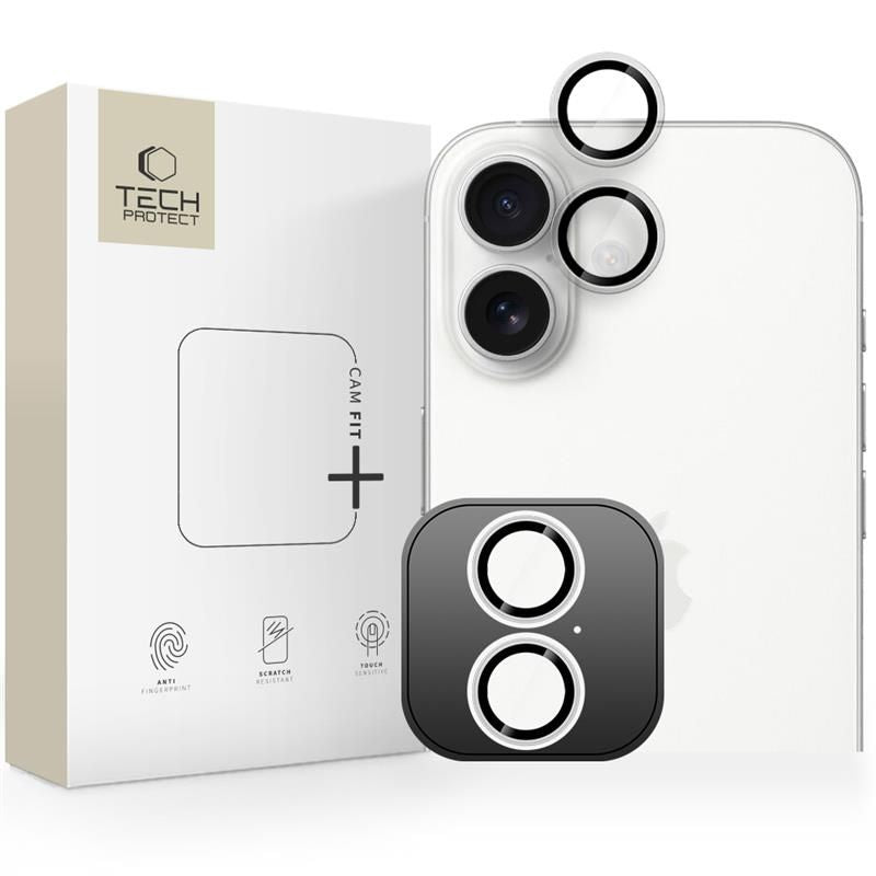 Tech-Protect Camring Fit+ kameros apsauga iPhone 17 – skaidri -- iPhone 17