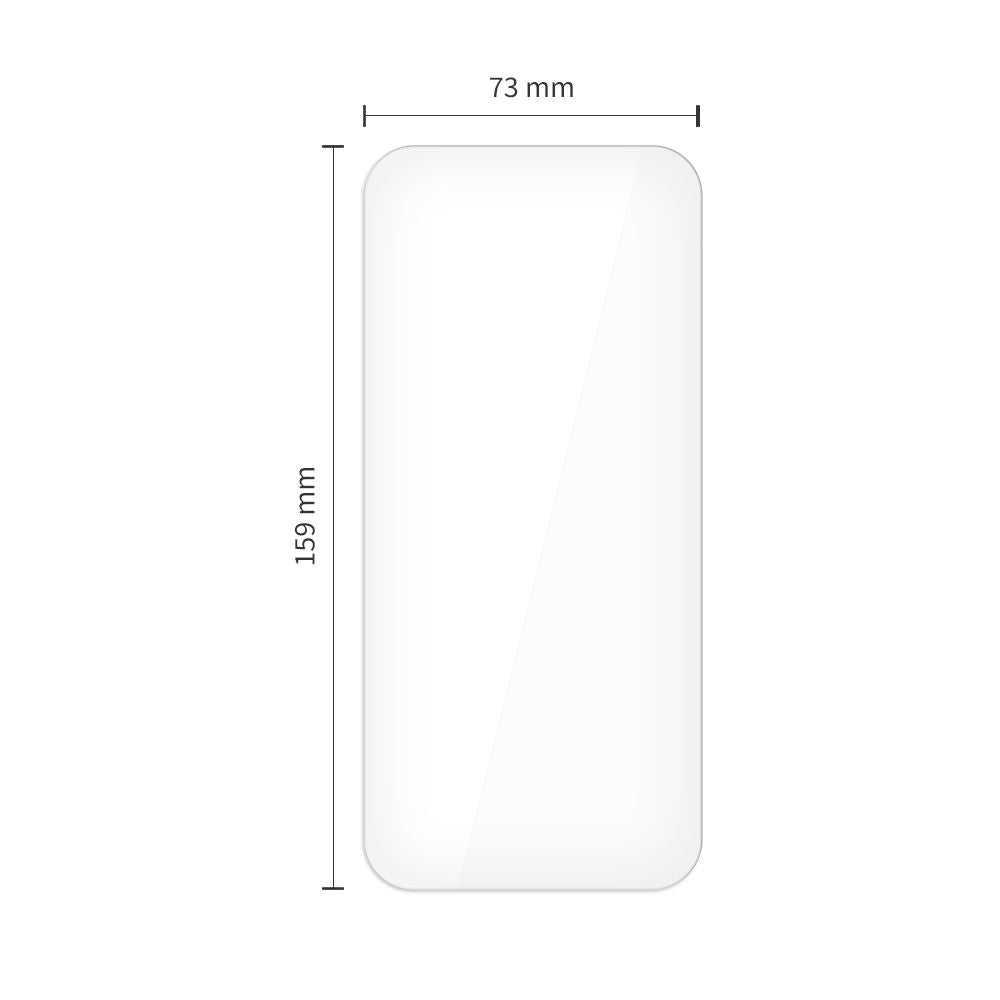 Tech-Protect Glass Fit+ stiklas iPhone 16 Pro Max / 17 Pro Max (2 vnt.) -- iPhone 16 Pro Max / iPhone 17 Pro Max