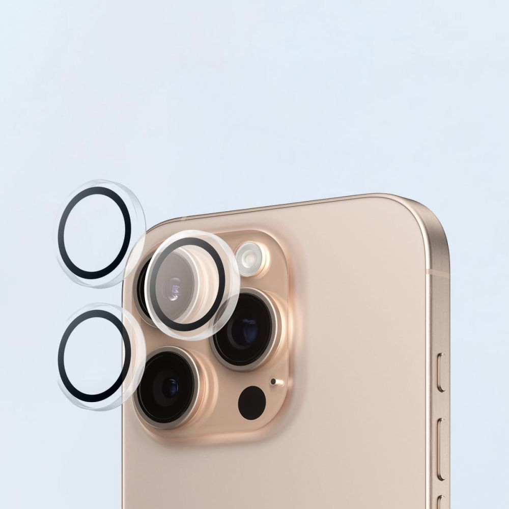 Tech-Protect Easy Set+ stiklo rinkinys iPhone 16 Pro / 17 Pro – skaidrus -- iPhone 16 Pro / iPhone 17 Pro