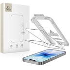 Tech-Protect Quick Set+ stiklas iPhone 17 – juodas (2 vnt.) -- iPhone 17