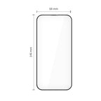 Tech-Protect Quick Set+ stiklas iPhone 17 – juodas (2 vnt.) -- iPhone 17