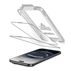 Tech-Protect Quick Set+ stiklas iPhone 17 Air – juodas (2 vnt.) -- iPhone 17 Air