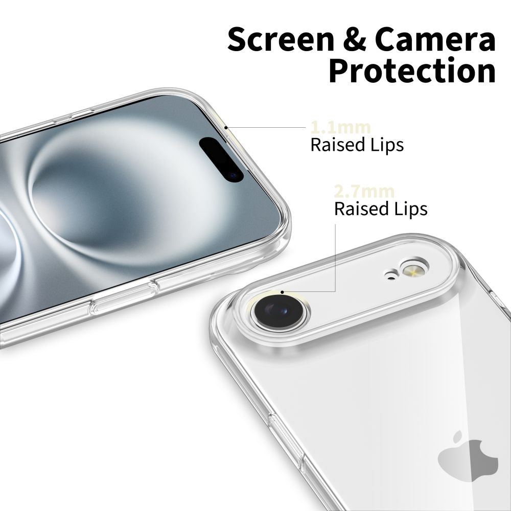 Tech-Protect FlexAir dėklas iPhone 17 Air – skaidrus -- iPhone 17 Air