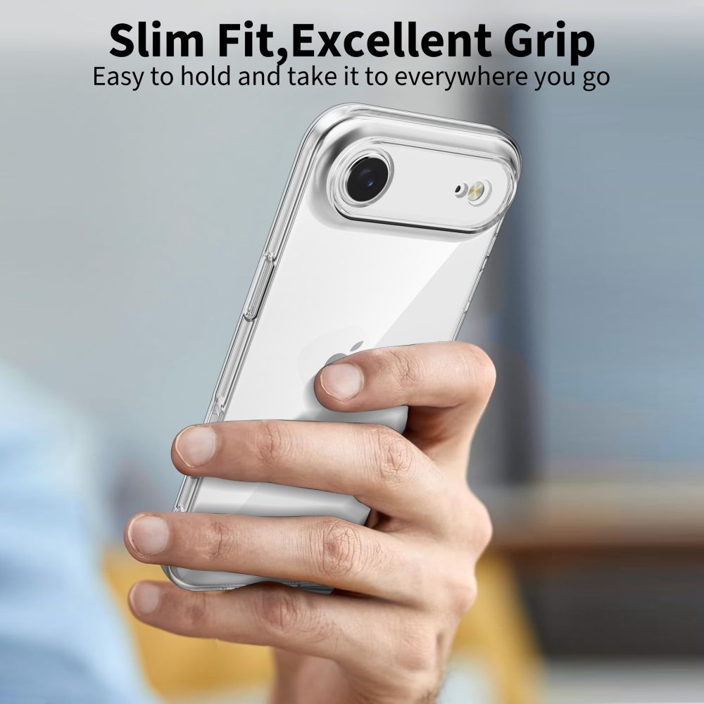 Tech-Protect FlexAir dėklas iPhone 17 Air – skaidrus -- iPhone 17 Air