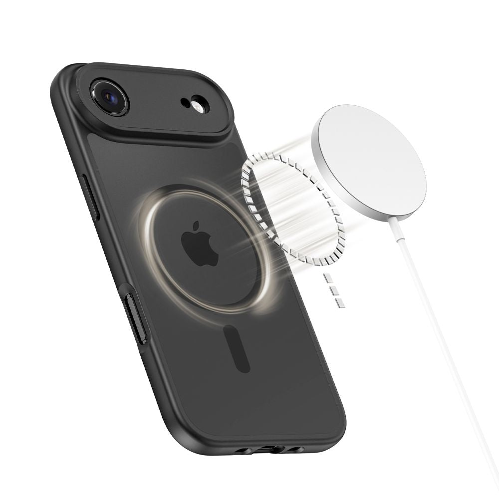 Tech-Protect BasicMag MagSafe dėklas iPhone 17 Air – juodas matinis -- iPhone 17 Air