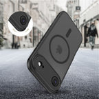 Tech-Protect BasicMag MagSafe dėklas iPhone 17 Air – juodas matinis -- iPhone 17 Air