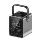 Cuktech Powerbank 300W 40000mAh su belaidžiu įkrovimu 2x USB-C + 2x USB-A - juodas -- Powerbanks