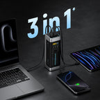 Cuktech Išorinė baterija CUK00P23GLBK 210W 25000mAh 2 x USB-C 1 x USB-A - juodas