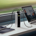 Cuktech išorinė baterija CKPB200UGLGR 210W 20000mAh 2 x USB-C 1 x USB-A - pilka