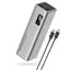 Cuktech išorinė baterija CUKP200XGLGR 100W 20000mAh 2 x USB-C 1 x USB-A - pilka -- Powerbanks