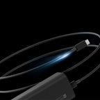 Cuktech išorinė baterija CKPB100PGLBL 150W 10000mAh USB-C USB-A - juoda