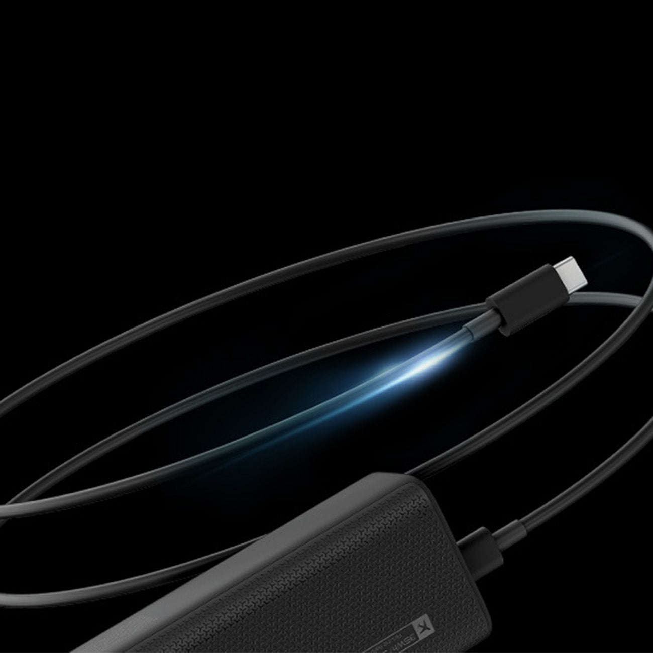 Cuktech išorinė baterija CKPB100PGLBL 150W 10000mAh USB-C USB-A - juoda
