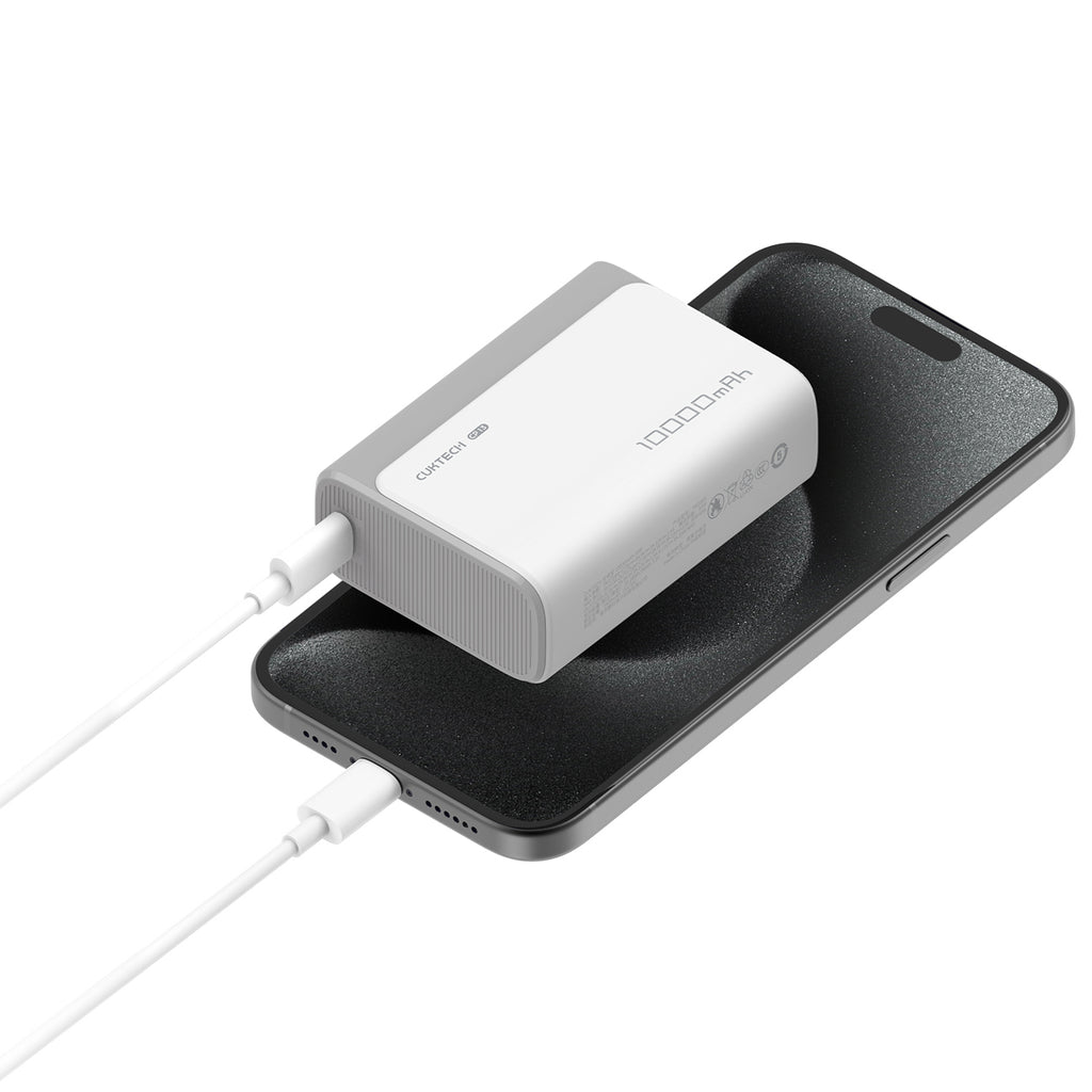 CUKTECH 30W 10000mAh Powerbank 1C1A - CP13 - Pilkas -- Powerbanks