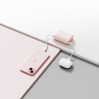 Powerbank Cuktech CP13 30W 10000mAh USB-C + USB-A - rožinis -- Powerbanks