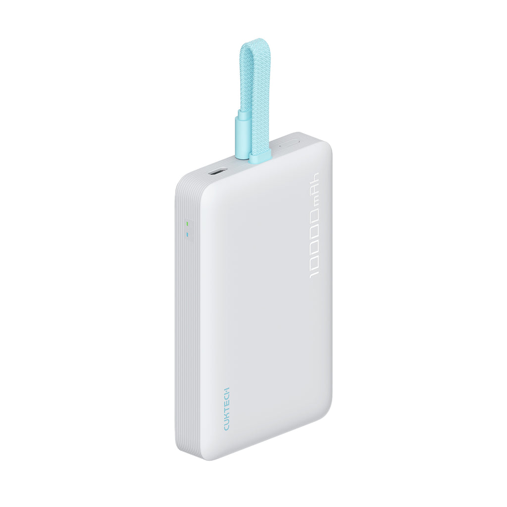 Cuktech CP132ML 10000 mAh Magnetinis Powerbank - Baltas -- Powerbanks